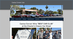 Desktop Screenshot of cactuscorvairclub.com